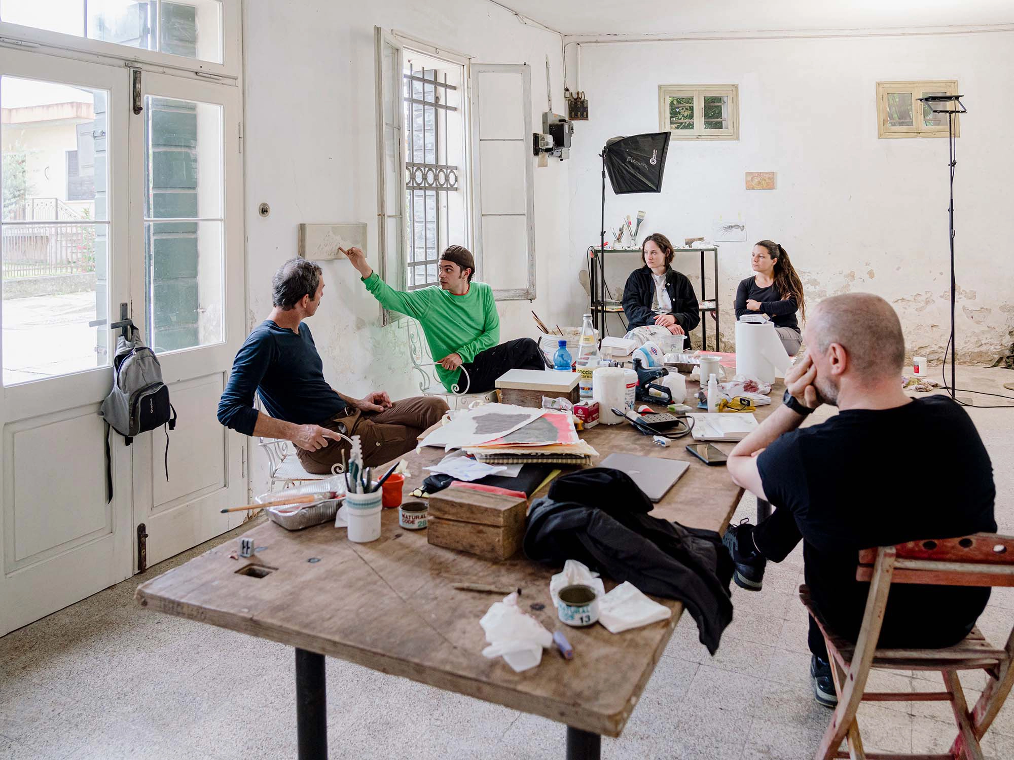 Paolo Pretolani, Fabrizio Prevedello, Eleonora Rinaldi e Giorgia Severi, Officina Malanotte, 2024.